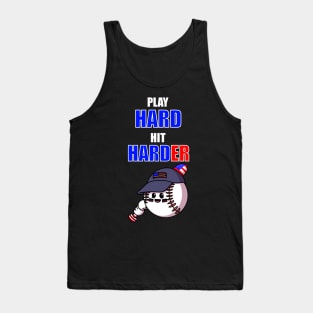 Play Hard Hit Harder Tank Top